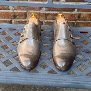 Paul Fredrick Monk Strap oxfords size 13D